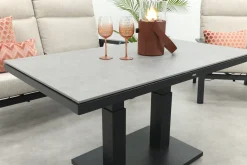 Lagos/Milford stoel-bank loungeset 4-delig verstelbaar