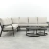 Lagos/Rhodos loungeset - hoekbank - links & rechts