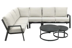 Lagos/Rhodos loungeset - hoekbank - links & rechts