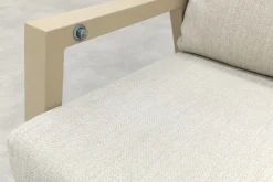 Lagos verstelbare loungestoel - Latte