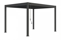 Lamellen overkapping - 4x3 m. - Aluminium - Antraciet - Move