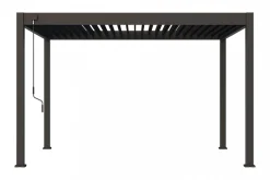 Lamellen overkapping - 4x3 m. - Aluminium - Antraciet - Move