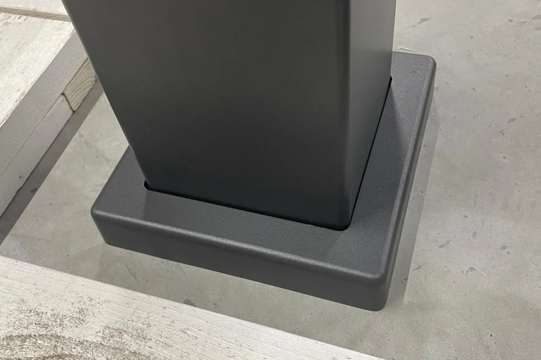 Lamellen overkapping - 4x3 m. - Aluminium - Antraciet - Move