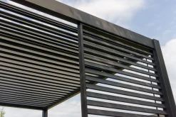 Lamellen overkapping - 3x3 m. - Aluminium - Antraciet - Move