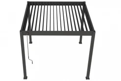Lamellen overkapping - 3x3 m. - Aluminium - Antraciet - Move