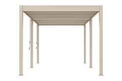 Lamellen overkapping - 5,3x3 m. - Aluminium - Zand - Move