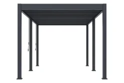 Lamellen overkapping - 5,3x3 m. - Aluminium - Antraciet - Move