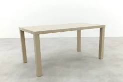 Lena dining tuintafel aluminium 160x90 cm. - Latte