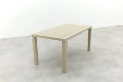 Lena dining tuintafel aluminium 160x90 cm. - Latte