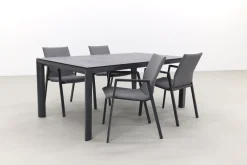 Lima/Baltimor 180 cm. stapelbare tuinset - 5-delig