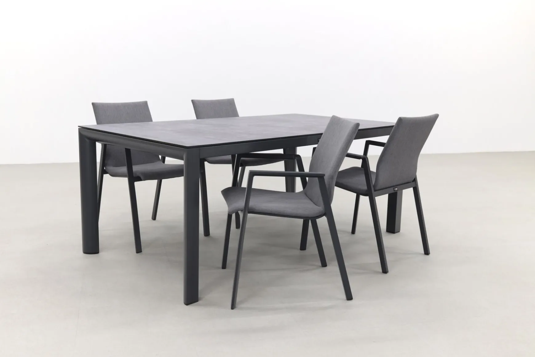 Lima/Baltimor 180 cm. stapelbare tuinset - 5-delig