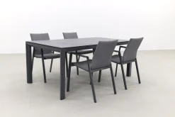 Lima/Baltimor 180 cm. stapelbare tuinset - 5-delig