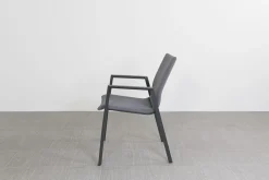 Lima stapelbare tuinstoel - Antraciet