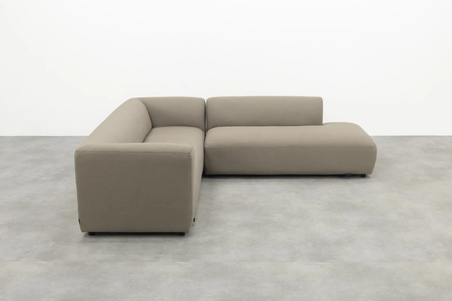 Lissabon Sunbrella (Sit & Heat) verwarmde hoekbank - Taupe