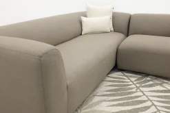 Lissabon Sunbrella (Sit & Heat) verwarmde hoekbank - Taupe