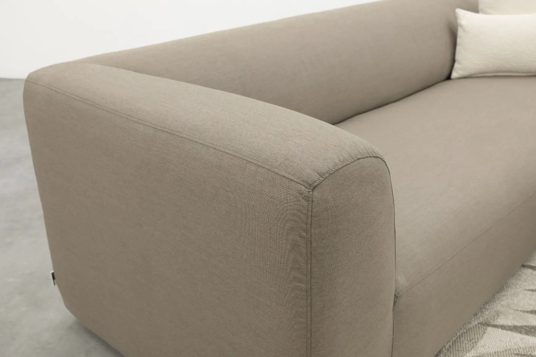 Lissabon Sunbrella (Sit & Heat) verwarmde hoekbank - Taupe