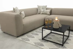 Lissabon/Toronto Sunbrella (Sit&Heat) verwarmde loungeset - Taupe