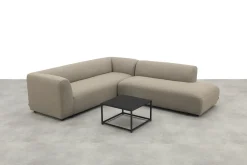 Lissabon/Toronto Sunbrella (Sit&Heat) verwarmde loungeset - Taupe