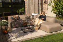 Lissabon/Toronto Sunbrella (Sit&Heat) verwarmde loungeset - Taupe