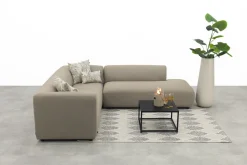 Lissabon/Toronto Sunbrella (Sit&Heat) verwarmde loungeset - Taupe