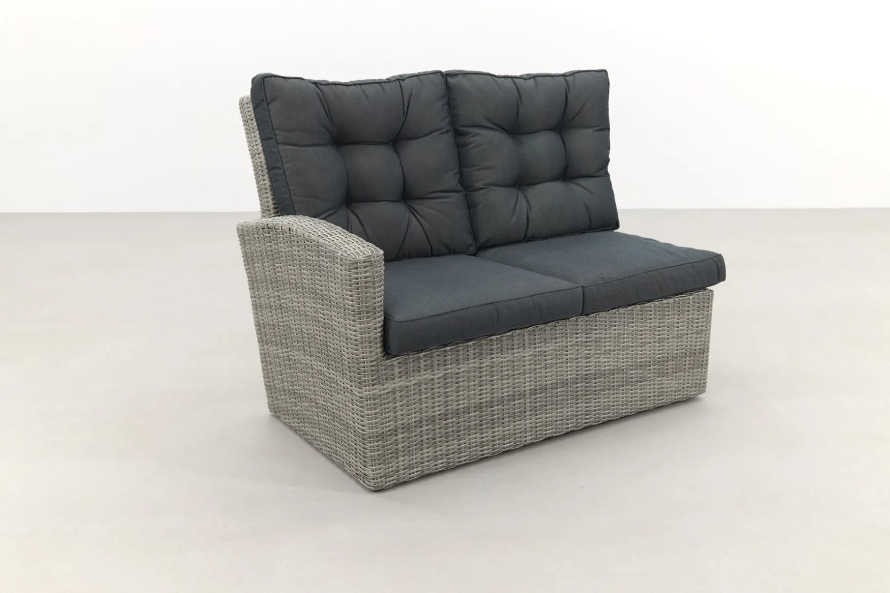 Lounge/diningset San Marino - Paloma grijs + 2x Mante tuinstoel
