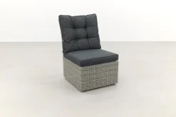 Lounge/diningset San Marino - Paloma grijs + 2x Mante tuinstoel