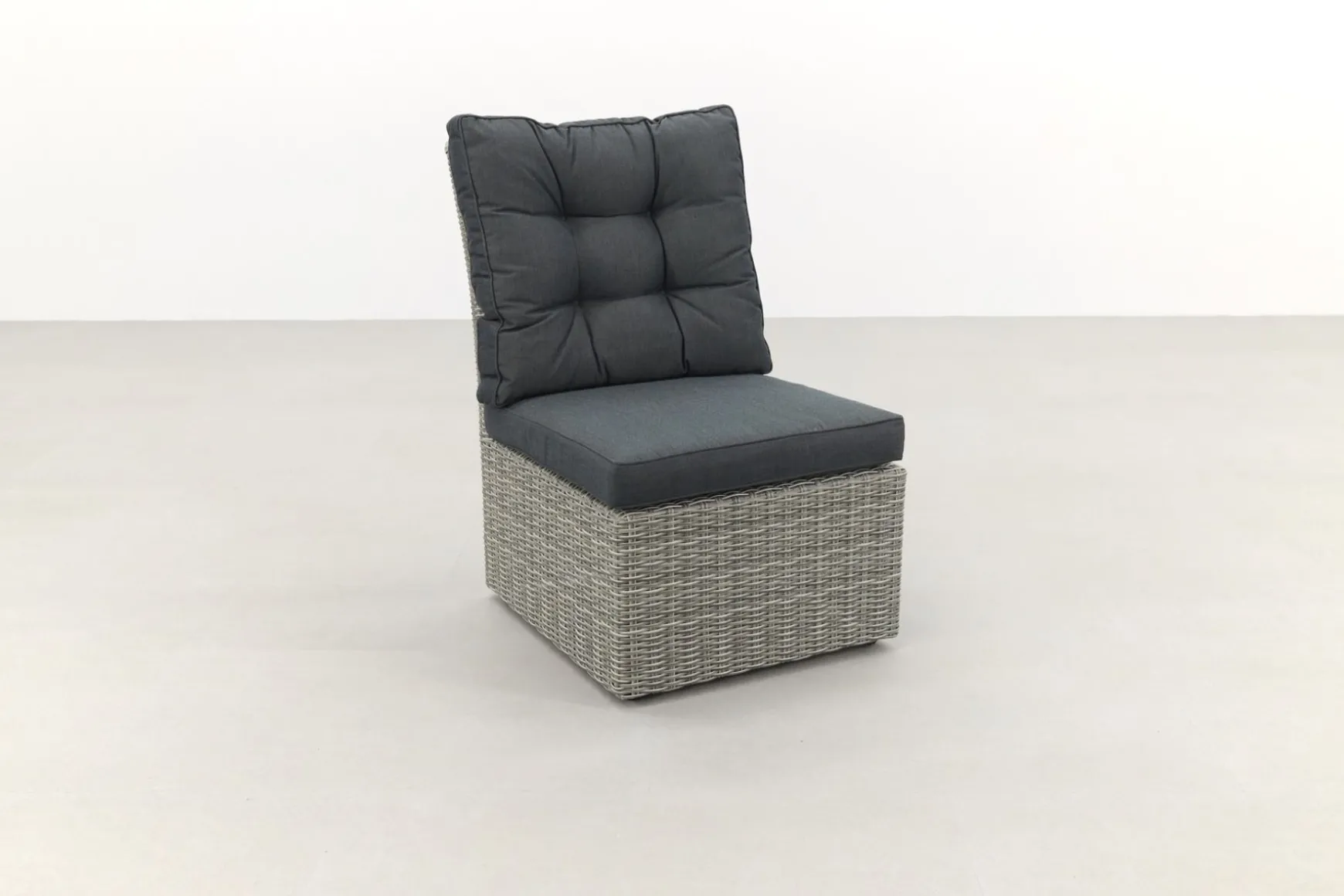 Lounge/diningset San Marino - Paloma grijs + 2x Mante tuinstoel