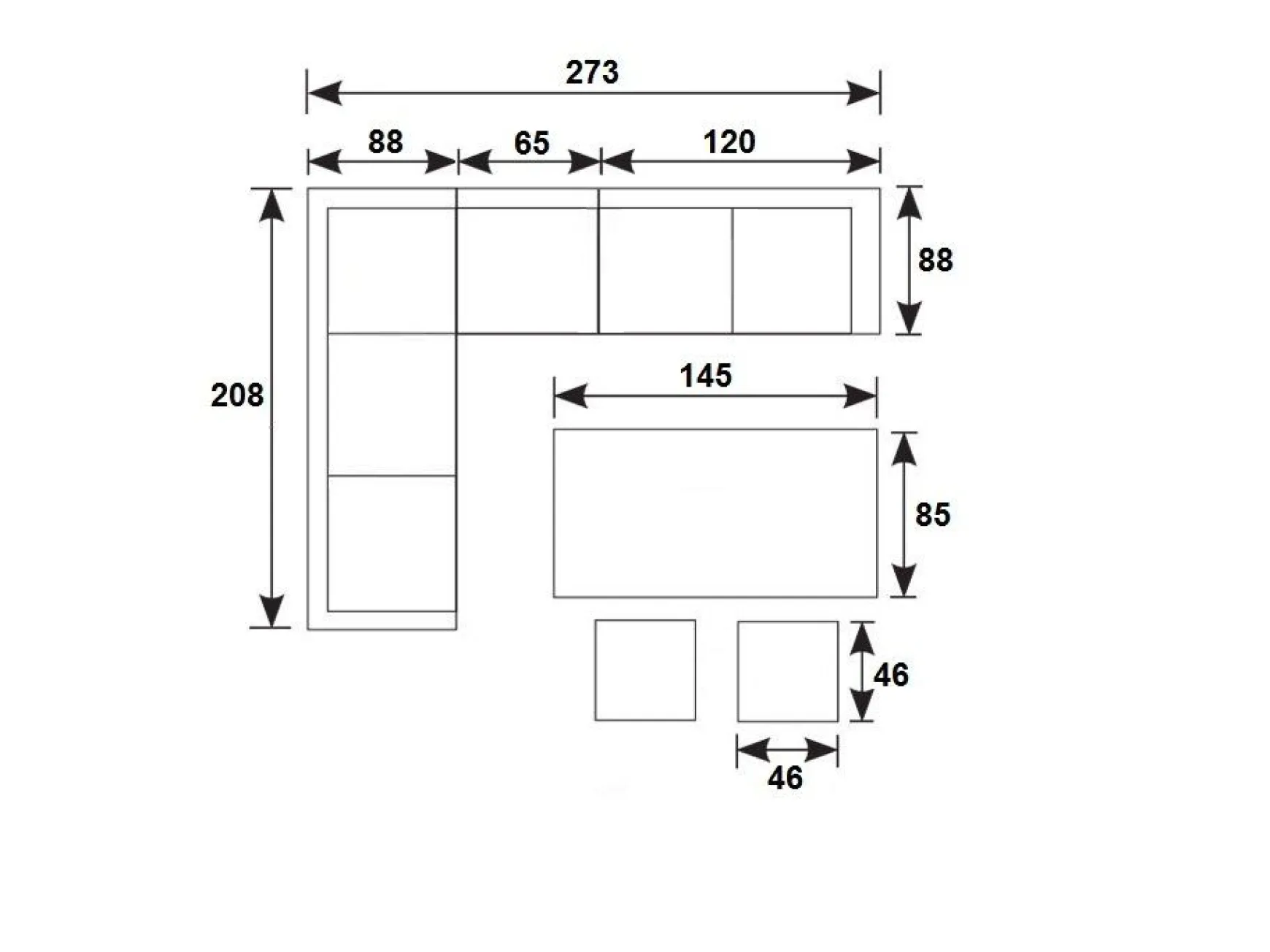 Lounge/diningset San Marino - Paloma grijs + 2x Mante tuinstoel