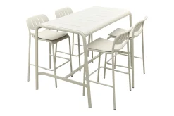 Lyon 4-persoons barset 155x96 cm. - Mokka