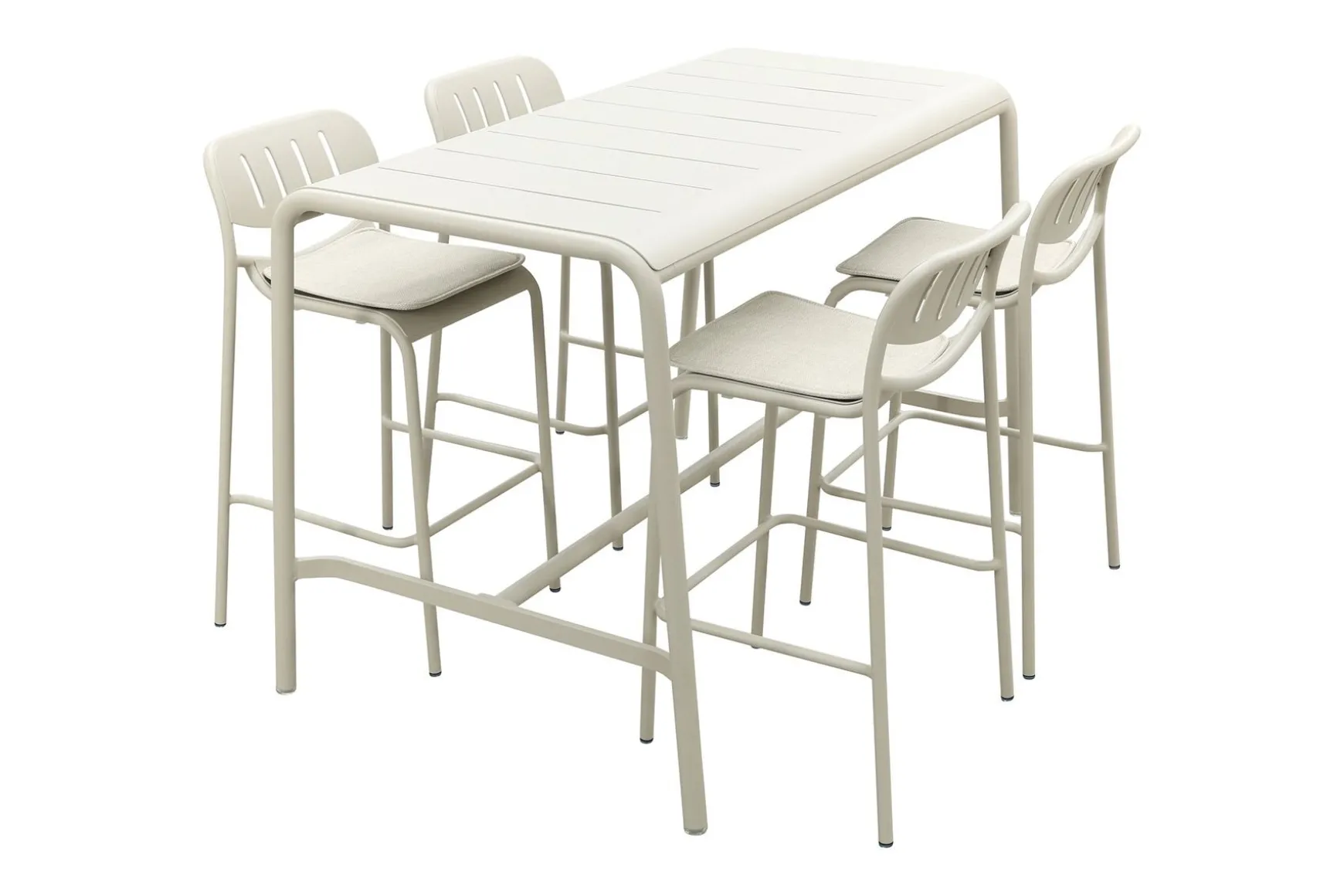 Lyon 4-persoons barset 155x96 cm. - Mokka