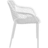 Madino Air stapelbare tuinstoel - Wit