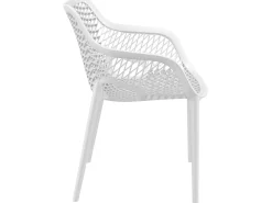 Madino Air stapelbare tuinstoel - Wit