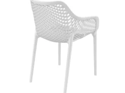 Madino Air stapelbare tuinstoel - Wit