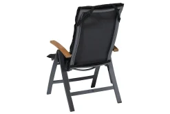 Madison Hogerugkussen Fiber de Luxe - Rib Black 2026