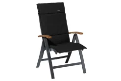 Madison Hogerugkussen Fiber de Luxe - Rib Black 2026