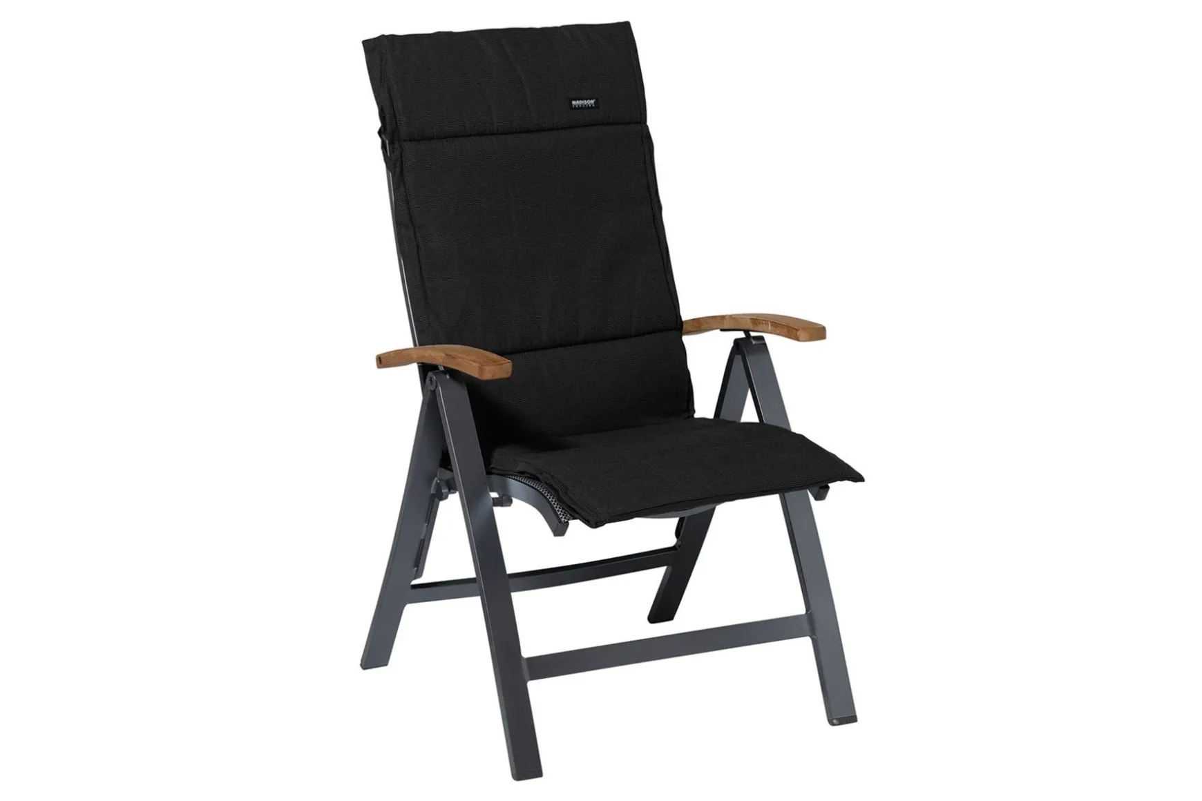 Madison Hogerugkussen Fiber de Luxe - Rib Black 2026