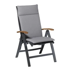 Madison hoge rugkussen Outdoor Manchester Light Grey - Universeel