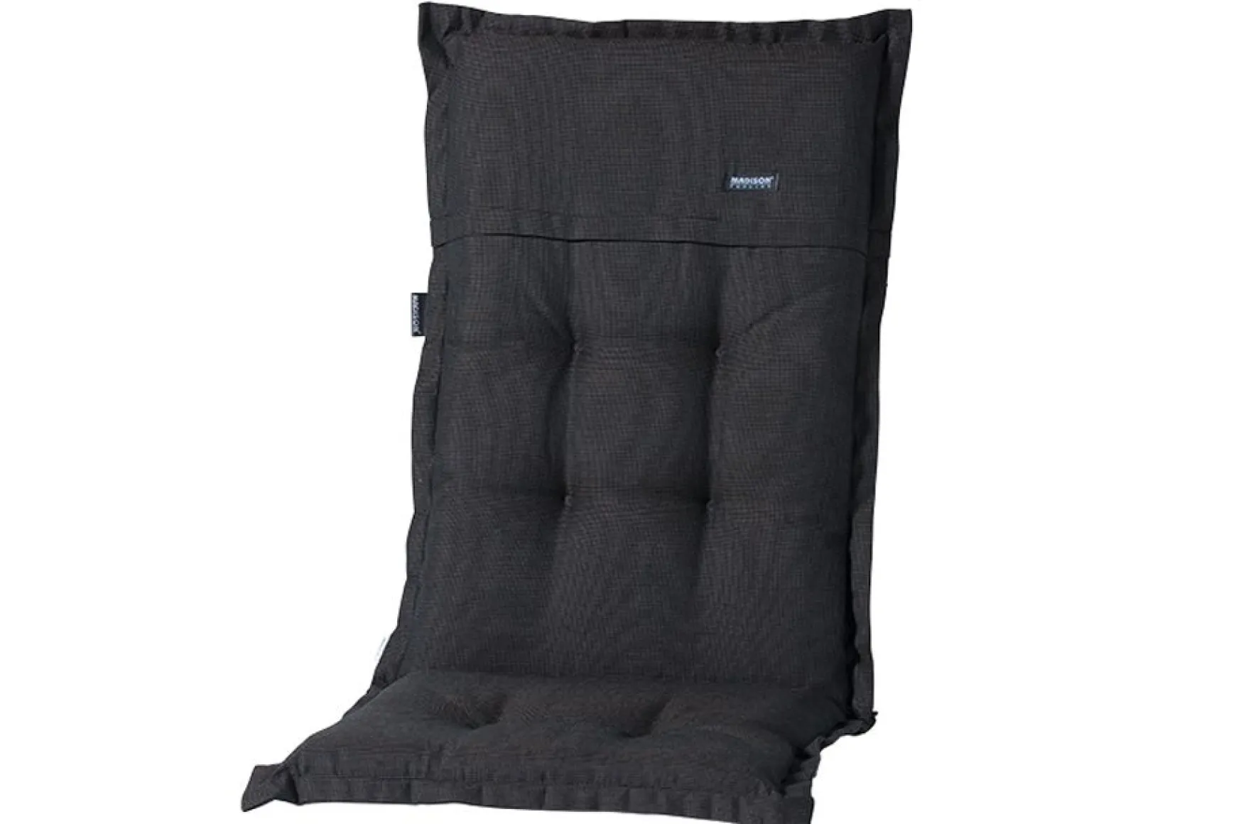 Madison hoge rugkussen Rib Black