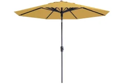 Madison Paros 2 luxe stokparasol - 300 cm. - geel