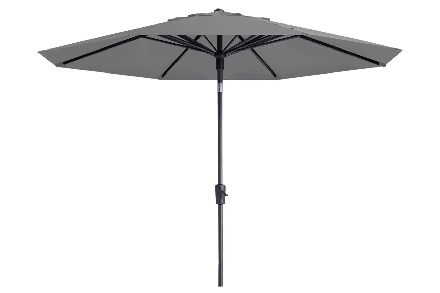 Madison Paros 2 luxe stokparasol - 300 cm. - Light grey