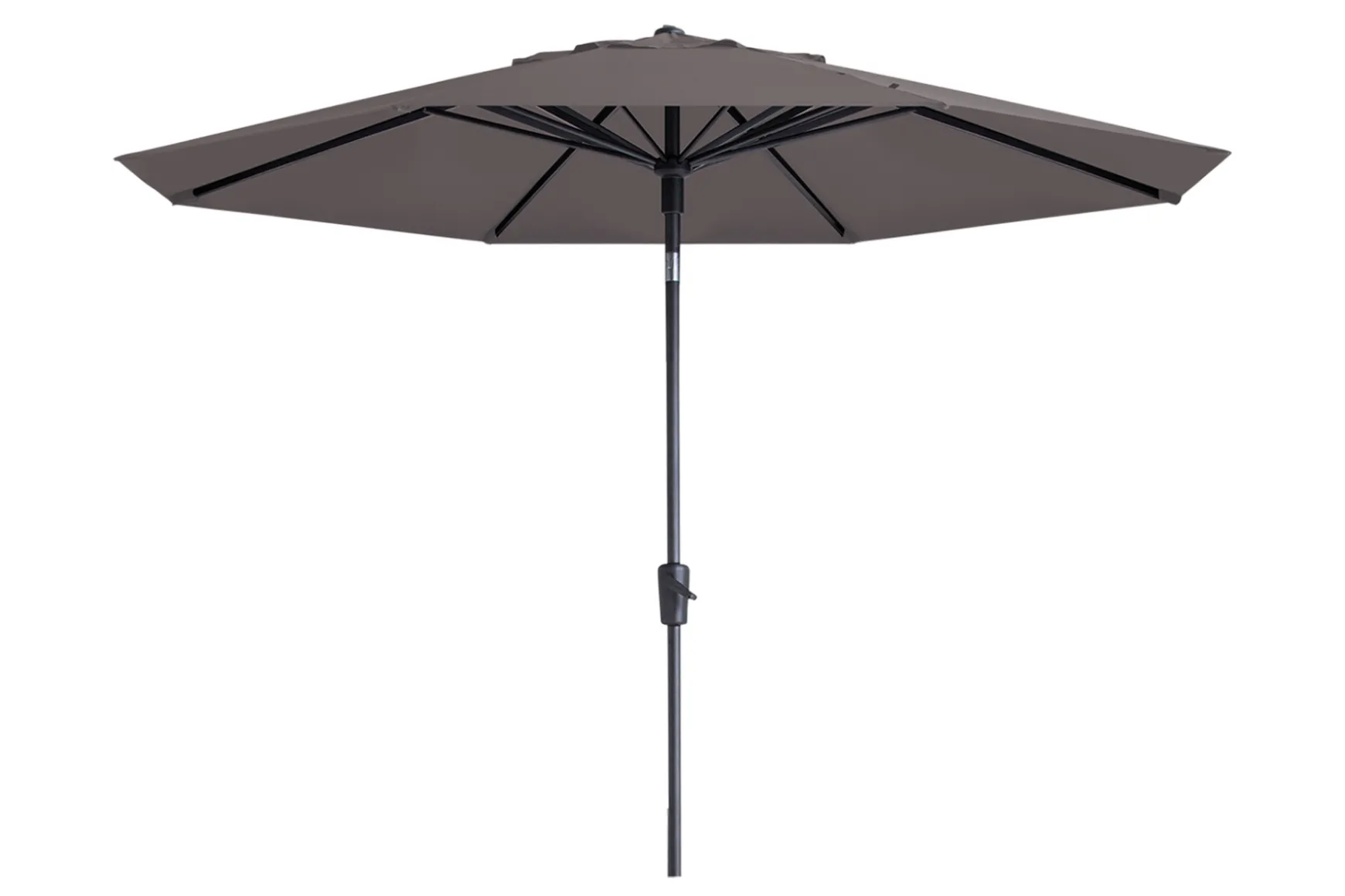 Madison Paros 2 luxe stokparasol - 300 cm. - Taupe