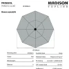 Madison Paros 2 luxe stokparasol - 300 cm. - Ecru