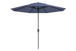 Madison Paros 2 luxe stokparasol - 300 cm. - Safier Blue OP=OP
