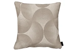 Madison sierkussen 50x50 cm. - Napels Rondo Taupe