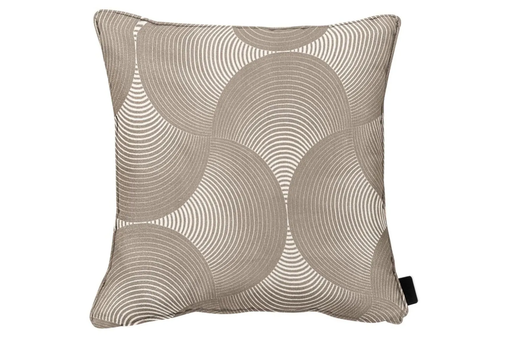 Madison sierkussen 50x50 cm. - Napels Rondo Taupe