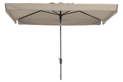 Madison stokparasol Delos luxe Ecru 200x300 cm.