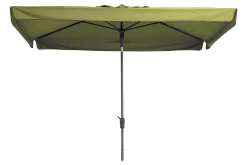 Madison stokparasol Delos luxe Sage Green 200x300 cm.