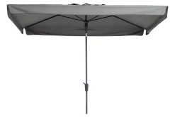 Madison stokparasol Delos luxe Light Grey 200x300 cm.