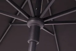 Madison stokparasol Syros luxe grey 350 cm.