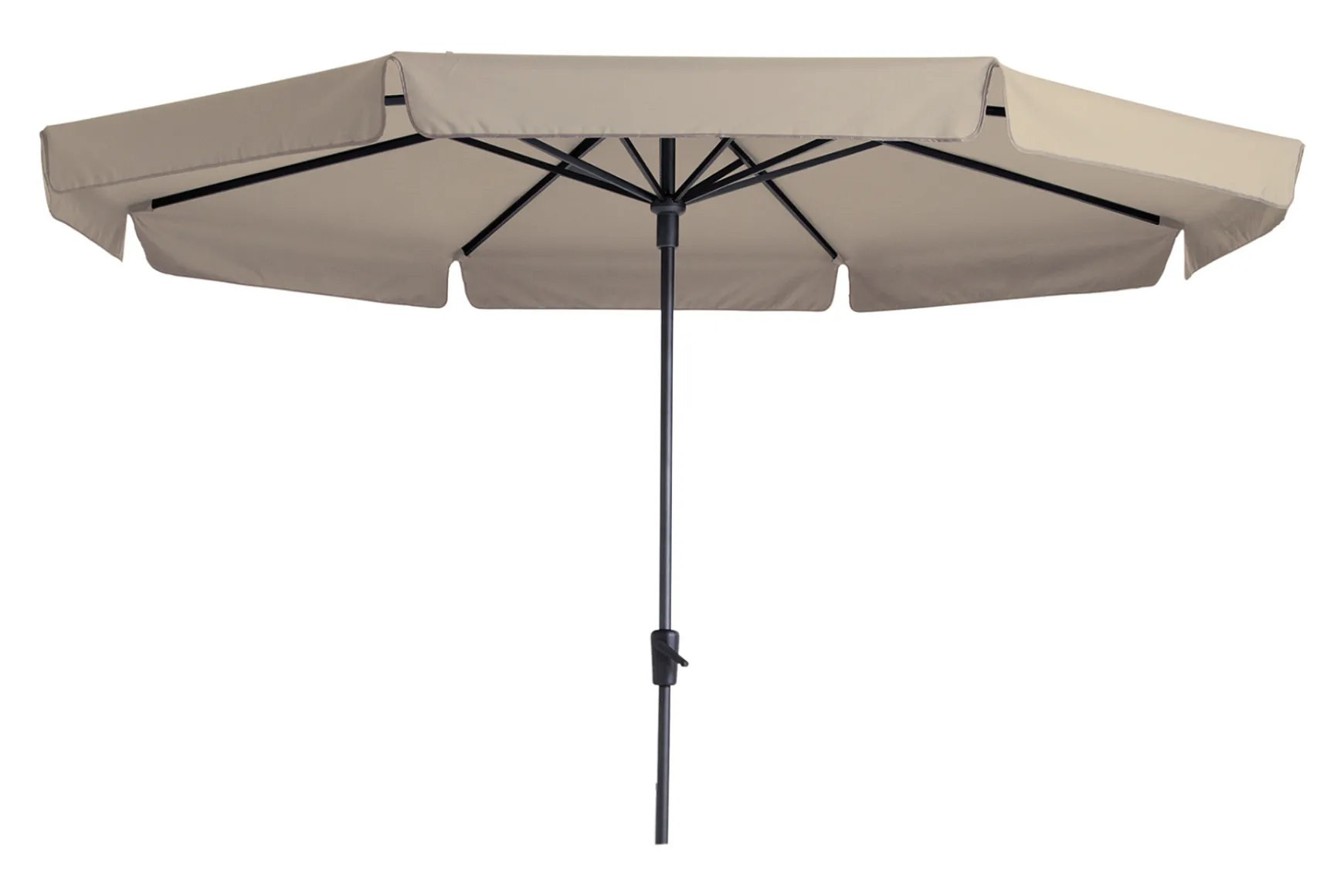 Madison stokparasol Syros luxe ecru 350 cm.